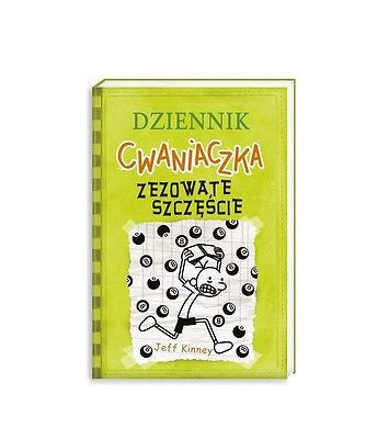 DZIENNIK CWANIACZKA 8 ZEZOWATE SZCZESCIE Jeff Kinney polska ksiegarnia *JBook