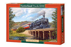 Puzzle 1000 POCIAG  jigsaw MARC DESOBEAU STEAM CASTORLAND  *JBook