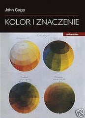 John Gage KOLOR I ZNACZENIE wysylka 24h! polish book *JBooks