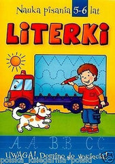 LITERKI NAUKA PISANIA 5-6 lat dla dzieci POLISH books polska ksiegarnia JBOOK