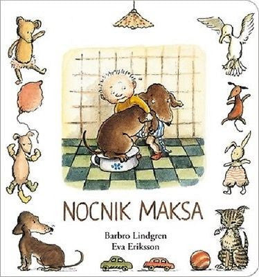 NOCNIK MAKSA BARBRO LINDGREN EVA ERIKSSON kartonowa bajka dla dzieci   *JBook