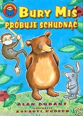 BURY MIS PROBUJE SCHUDNAC JUZ CZYTAM Alan Durant DUZA CZCIONKA wys. 24h! *JBOOK
