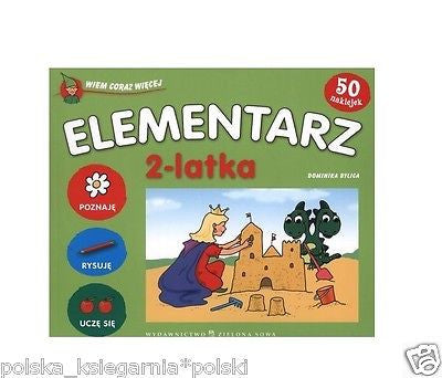 ELEMENTARZ 2 LATKA Dominika Bylica edukacyjne dzieci polska ksiegarnia *JBOOK