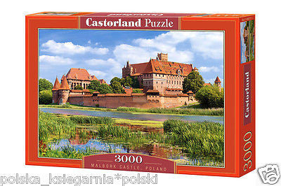 Puzzle 3000 ZAMEK W MALBORKU jigsaw MALBORK CASTLE POLAND CASTORLAND *JBook