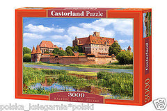 Puzzle 3000 ZAMEK W MALBORKU jigsaw MALBORK CASTLE POLAND CASTORLAND *JBook