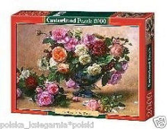 Puzzle 2000 Bukiet kwiatow jigsaw THE FINISH Albert Williams CASTORLAND  *JBook