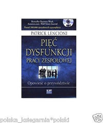 PIEC DYSFUKCJI PRACY ZESPOLOWEJ Patrick Lencioni wysylka 24h! AUDIOBOOK *JBook