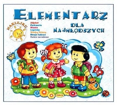 ELEMENTARZ DLA NAJMLODSZYCH naklejki cwiczenia legendy POLISH BOOK *T *JBook