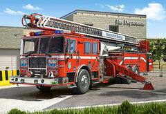 Jigsaw Puzzle 260 FIRE ENGINE jigsaw STRAZ POZARNA CASTORLAND *JBook