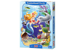 Puzzle 30 MALA SYRENKA jigsaw LITTLE MERMAID  NEW CASTORLAND  *JBook