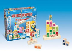 GRA LOGICZNA WIEZOWCE wiek age 5+ lat super prezent! wysylka 24h! GRANNA *JBooks