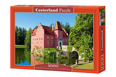 Puzzle 1000 CERVENA LOTHA CASTLE CZECH REPUBLIC jigsaw ZAMEK CASTORLAND *JBook