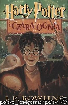 HARRY POTTER I CZARA OGNIA Joanne K. Rowling 24h POLISH BOOK *JBook