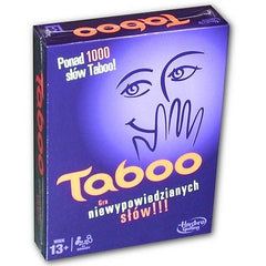 TABOO GRA PLANSZOWA  age wiek 13+ super prezent! polska ksiegarnia HASBRO *JBook