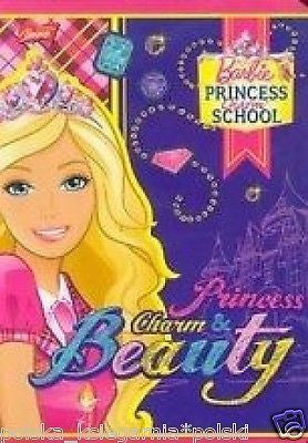 ZESZYT w 3 linie BARBIE PRINCESS dla dzieci 16 stron polska ksiegarnia *JBooks