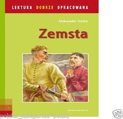 ZEMSTA Aleksander Fredro polskie ksiazki POLISH BOOK komedia *JBook