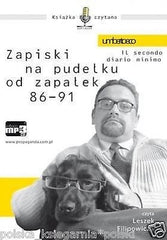 CD MP3 ZAPISKI NA PUDELKU OD ZAPALEK 86-91 Umberto Eco audiobook POLISH *JBooks