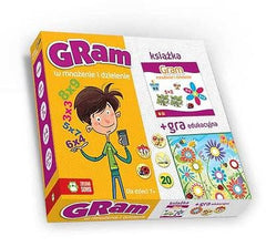 GRAM W MNOZENIE I DZIELENIE gra eduk. 7-9 lat super prezent ZIELONA SOWA JBooks