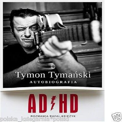 Tymon Tymanski Rafal Ksiezyk  ADHD  wysylka 24h! TWARDA  Polish book *JBook