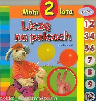 MAM 2 LATA LICZE NA PALCACH ksiazki dla dzieci TW polska ksiegarnia *T  *JBOOK