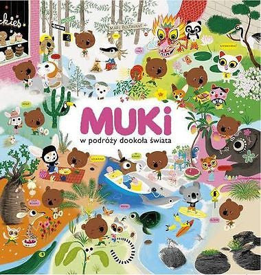 MUKI W PODROZY DOOKOLA SWIATA Marc Boutavant wys. 24h! polskie ksiazki *JBook