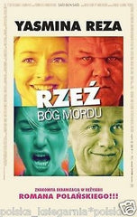 YASMINA REZA RZEZ BOG MORDU TWARDA dramat ksiegarnia polska POLISH BOOK *T*JBook