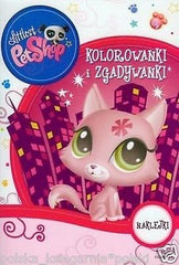 LITTLEST PETSHOP kolorowanki i zgadywanki nauka pisania POLISH BOOK *T  *JBook