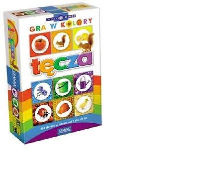 TECZA GRA W KOLORY gra planszowa wiek age 3-10 lat super prezent! GRANNA *JBooks