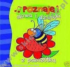 POZNAJE SLOWA I DZWIEKI Z PSZCZOLKA nauka zabawa polska Libro Polacco