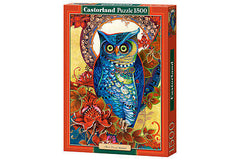 Puzzle 1500 HOOT DAVID GALCHUTT jigsaw SOWA CASTORLAND *JBook