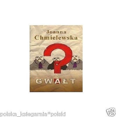 GWALT Joanna Chmielewska wysylka 24h! polskie ksiazki POLISH BOOK *T *JBook