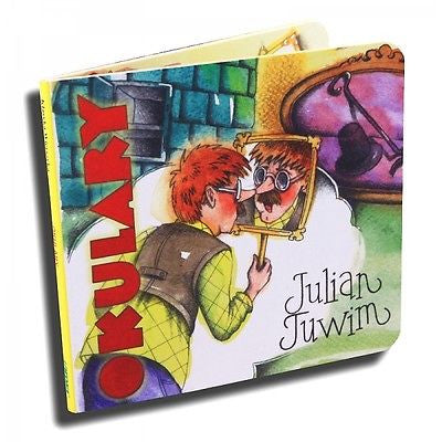 OKULARY Julian Tuwim wysylka 24h! kartonowa polskie ksiazki TWARDA *T *JBook