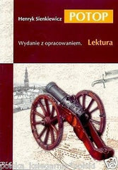 POTOP Henryk Sienkiewicz lektura z opracowaniem TRYLOGIA 24h POLISH BOOK *JBook