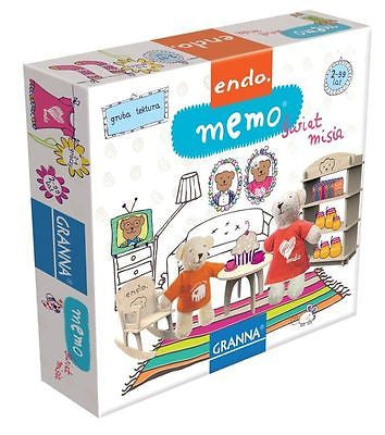 GRA MEMO ENDO SWIAT MISIA gra logiczna wiek age 2+ lat wys 24h! GRANNA *JBooks