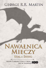 NAWALNICA MIECZY STAL I SNIEG George R R Martin polskie ksiazki Libro en Polaco