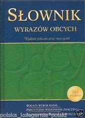 SLOWNIK WYRAZOW OBCYCH jezyk polski POLISH DICTIONARY polska ksiazka *T *JBooks