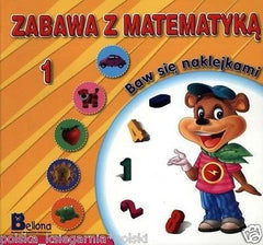 Polish Book ZABAWA Z MATEMATYKA 1 polska ksiegarnia wysylka 24h! *T  *JBook