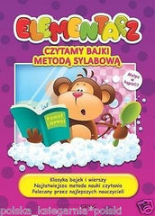 ELEMENTARZ CZYTAMY BAJKI METODA SYLABOWA wys 24h TWARDA polska ksiegarnia *JBOOK