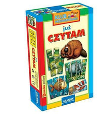JUZ CZYTAM GRA EDUKACYJNA wiek age 4-8 lat super prezent! wys 24h! GRANNA *JBook