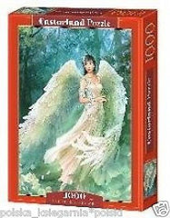 Puzzle 1000 KOBIETA ANIOL DROPPING FLOWER jigsaw NEW NOWE 24dispatch! *JBook