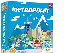 GRA METROPOLIA gra ekonomiczna japonska PREZENT wiek age 8+ lat FOX GAMES JBooks