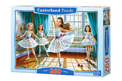 Puzzle 260 LITTLE BALLERINAS jigsaw MALE BALETNICE CASTORLAND *JBook