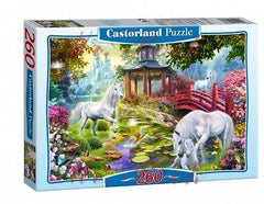 Puzzle 260 UNICORN SUMMER jigsaw JEDNOROZCE CASTORLAND *JBook