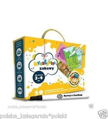 KREATYWNE ZABAWY DLA DZIECI 3-4 LATA RYSUJ Z CZUCZU POLISH BOOK *JBOOK