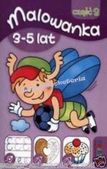 MALOWANKA 3-5lat literki 3 malowanki kolorowanki kolorowanka wysylka 24h! *JBook