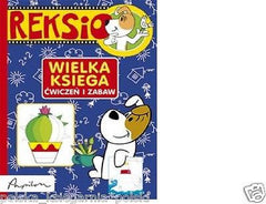 REKSIO WIELKA KSIEGA CWICZEN I ZABAW  nauka pisania POLISH BOOK *T *JBook