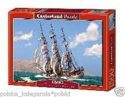 Puzzle1500 ZEGLARSKA PRZYGODA SAILING Jigsaw NEW TANIEJ damaged box *T JBook