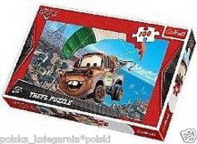 Puzzle 100 AUTA CARS 2 ZLOMEK jigsaw NEW age 5+ for kids dla dzieci *T *JBook
