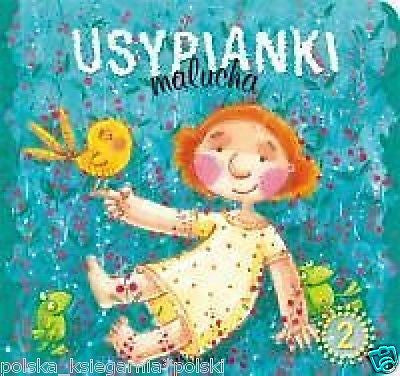 USYPIANKI MALUCHA 2 polskie KARTONOWE dla malych dzieci polska ksiegarnia *JBook