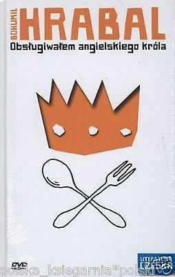 OBSLUGIWALEM ANGIELSKIEGO KROLA Bohumil HRABAL ksiazka + DVD POLISH BOOK *JBook